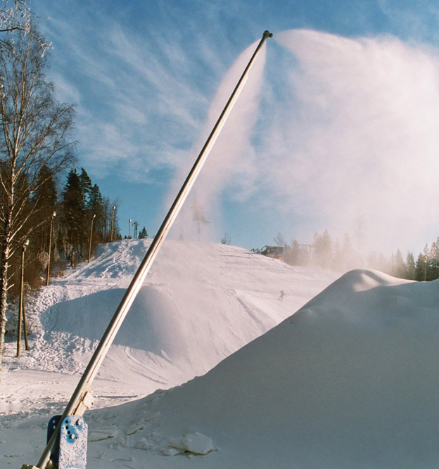 Water-Only Snow Guns